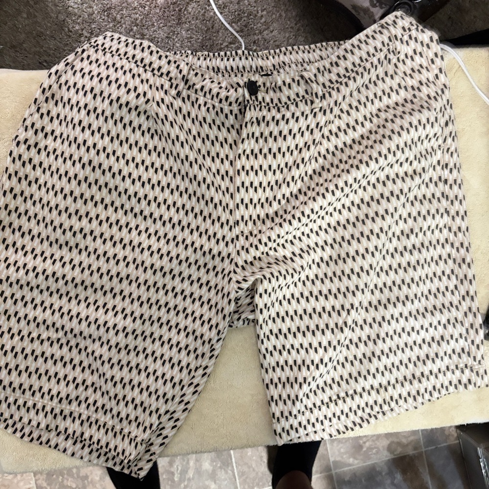 Stylish Black and White Men's Shorts